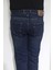 Fistan Store Erkek Lacivert Normal Bel Dar Kesim Boru Paça Jean Pantolon 5