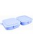 Mavi Bölmeli Saklama Kabı, Pratik ve Şık Beslenme Kutusu 1
