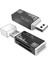 Sd Kart Okuyucu, 4 Kart Yuvalı 2 Paket Sd Kart Okuyucu, Geniş Uyumlu Yüksek Hızlı Sd - USB Adaptörü, Pc Dizüstü Bilgisayar Için Bellek Kartı Okuyucus, USB Cihazı 1