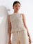 50845 Kolsuz Crop Bluz-Natural 1