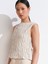 50845 Kolsuz Crop Bluz-Natural 5