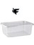 Beyaz 2000 gr Kapaklı Derin Saklama Kabı Seti, 10 Adet, Sızdırmaz ve Kullanışlı 6