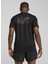 Siyah Erkek Regular Fit T-Shirt 52655701 Graphıcs Runnıng Illustrat 3