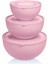 3'lü Renkli Kahvaltı Saklama Kabı Seti, Çeyizlik Uygun 4