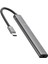 Type-C Hub, 5in1, 2 Adet Type-C, 2 Adet Usb-A Çoklayıcı, 3,5 mm Kulaklık Çıkışlı USB C Hub Adaptörü Macbook ile Uyumlu H03 3