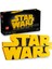 Star Wars Parçalarla Yapılan Star Wars Logosu 75407 - Yetişkin Kadınlar ve Erkekler Için Inşa Edilebilen Dekoratif Yaratıcı Model Yapım Seti, Doğum Günü Veya Özel Gün Hediyesi Fikri (700 Parça) 1