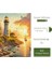- Ahşap Puzzle Yetişkinler Için - Deniz Fenerinde Gün Batımı Benzersiz Parçalı Puzzle - 353 Parça Ahşap Yapboz - Yapıştırıcı Folyo Dahil - Dekoratif Ahşap Yapboz - 29X29 cm - S1-29 2