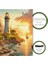 - Ahşap Puzzle Yetişkinler Için - Deniz Fenerinde Gün Batımı Benzersiz Parçalı Puzzle - 353 Parça Ahşap Yapboz - Yapıştırıcı Folyo Dahil - Dekoratif Ahşap Yapboz - 29X29 cm - S1-29 3