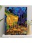 Hobi Sanat Sayılarla Boyama Tuval Seti Fırça Boya Dahil (Çıtalı) 40X50 cm - Cafe Terrace At Night 1
