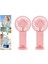 Adet Mini Fan,telefon Tutucu,portatif El Vantilatörü Pembe 9,3X19CM 1