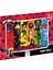 Games Mucize: Uğur Böceği ile Kara Kedi Lisanslı 35 Parça Çerçeveli 34X24CM Çocuk Puzzle Yapboz (Kırmızı1) 1