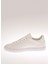 Beyaz Kadın Deri Sneaker 22406 A 2