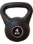 4 kg Plastik Kettlebell Siyah, Sağlıklı ve Pratik Fitness Aleti 1