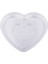 Şeffaf Kalp Pe Plastik Tepsi 500G, 10 Adet, Hacimli ve Dayanıklı, Ideal Kullanım Sağlar 2
