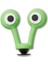 Green Creature Eyes Unisex Renkli Jibbitz 10014706-1 1