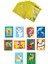 Hayvanlar, 10 Adet Büyük Boy A4, Kız-Erkek Kum Boyama Kartı Seti-Red Castle KB-RC-103 1