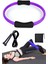 Mor Pilates Çemberi ve Aksesuar Seti, Şık ve Kullanışlı Fitness Malzemeleri 1