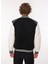Siyah Erkek Mont M8365 010 Black/ıvory 5