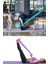 Farklı Seviyelerde Dirençli 5'li Direnç Bandı ve 130X15CM Pilates Lastiği, Spor ve Egzersiz Için 3