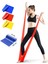Farklı Seviyelerde Dirençli 5'li Direnç Bandı ve 130X15CM Pilates Lastiği, Spor ve Egzersiz Için 5
