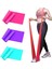 Pembe 3'lü Pilates Bandı, 120X7,5 Cm, Esneklik ve Güç Artırıcı Egzersiz Seti 2