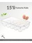 15'li Kapaklı, Darbeye Dayanıklı, Bpa Free, Buzdolabı Yumurta Organizeri 2