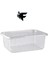 2000 gr Kapaklı Derin Saklama Kabı, 20 Adet, Beyaz, Sızdırmaz ve Kullanışlı. 4