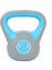 Çift Renkli 5kg Kettlebell, Sağlam ve Şık Spor Ağırlığı 1