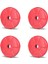 Kırmızı 1.5 kg Spor Serisi Plaka, 4'lü Set 1
