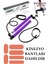 Mor Pilates Bar, Kinezyo Tape, Isıl Bantlı, Kopmaz Lastikli, Egzersiz Çubuğu 1