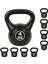 4 kg Siyah Kettlebell Dambıl, Fitness ve Antrenman Ekipmanı 3