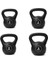 4 kg Siyah Kettlebell Dambıl, Fitness ve Antrenman Ekipmanı 4