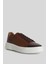 Tommy Erkek Deri Sneaker Ayakkabı Taba 2