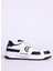 Beyaz-Siyah Kadın Deri Sneaker Fondo Azula Dıs. 1 Shoes 1