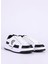 Beyaz-Siyah Kadın Deri Sneaker Fondo Azula Dıs. 1 Shoes 2