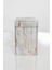 Marble White Desenli Kare Metal Saklama Kabı 11X11 Cm, Şık ve Dayanıklı Ev Düzenleme Ürün 3