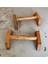 20 cm Ahşap Şınav ve Paralel Bar, Pilates ve Armut Bar - Kahverengi 2