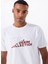 Bisiklet Yaka Baskılı Beyaz Erkek T-Shirt M5WM-TST1586 1
