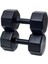 18 kg Dambıl Set, Siyah, 6 kg x 2, 3 kg x 2, Sağlam ve Şık Tasarım 7