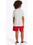 Baskılı Beyaz Erkek Çocuk Polo T-Shirt KB0KB09524YBR 3