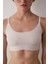 Ekru Zero Gram Balensiz Dikişsiz Push Up Bralet 9