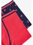 Erkek Pointed Red 3lü Çok Renkli Boxer Külot 4