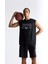 fit Nba Brooklyn Nets Oversize Geniş Kalıp Bisiklet Yaka ATLET E7284AX25AU 1