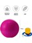 Mavi Pilates Topu 75CM, Sağlam ve Hava Pompası ile Dahil 1