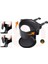 Citroen C3 2010-2011-2012-2013-2014-2015-2016 Ayarlanabilir Araç Bardak Tutucu – Abs Malzeme, Kaymaz Pedli, Havalandırma Klipsli, 93X73X86MM 7