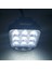 Aydınlatma & Calışma Lamba Far 9 LED 9V & 30V Kare 6cm x 6cm 2