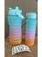Pembe 2l ve 900ML Spor Su Şişesi, Motivasyonel Tasarım, Dayanıklı ve Şık Ürün 2