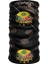 Siyah Extreme Etnik Buff Baf Ottoman Sporcu Saç Bandı, Şık ve Rahat Kullanım 1