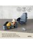 Flex Yapışkanlı Köşe Şampuanlığı Gri Mavi 30.5x23x8.6 cm 3