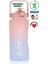 Pembe 2000ML Pipetli ve Stickerli Şişe, Şeffaf ve Kullanışlı Tasarım 2